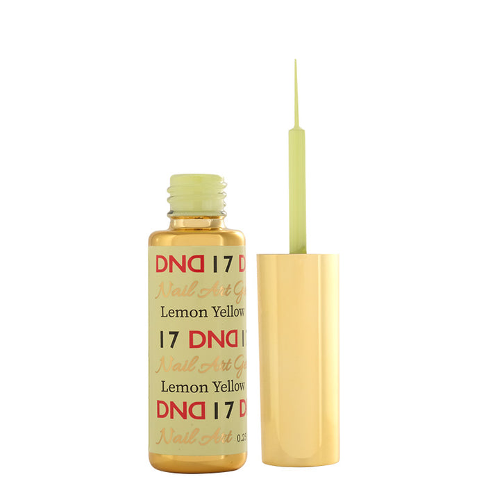 DND - Gel Nail Art Liner - #17 Lemon Yellow