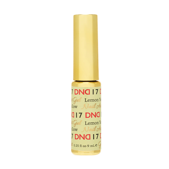 DND - Gel Nail Art Liner - #17 Lemon Yellow