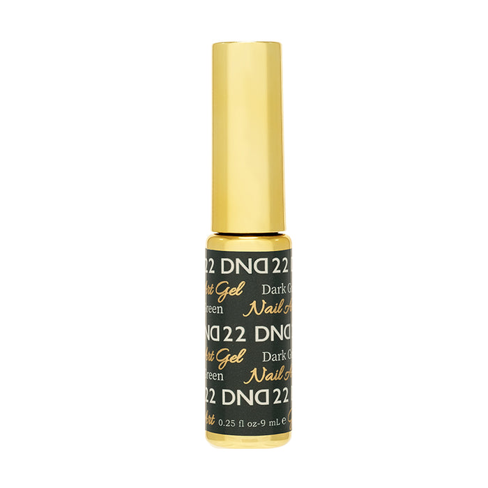 DND - Gel Nail Art Liner - #22 Dark Green