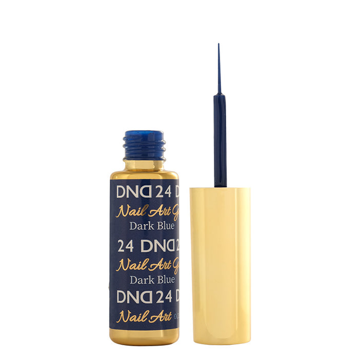DND - Gel Nail Art Liner - #24 Dark Blue