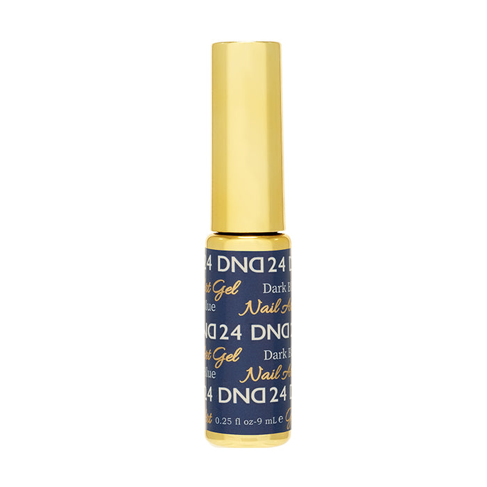 DND - Gel Nail Art Liner - #24 Dark Blue