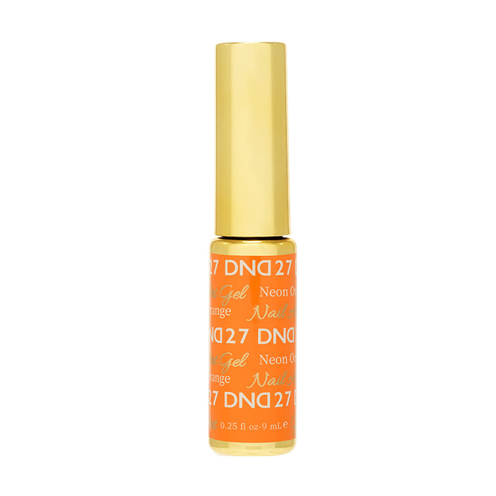 DND - Gel Nail Art Liner - #27 Neon Orange