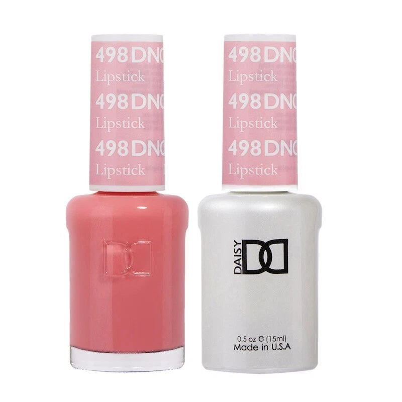 DND - Gel & Lacquer - #498 Lipstick 0.5 fl oz