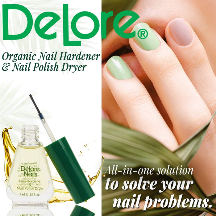 Delore - Organic Nail Harderen & Dryer 0.25oz