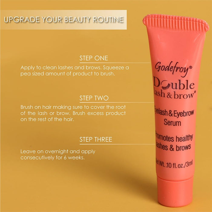 Godefroy - Double Lash & Brow Treatment (3ml + applicator)