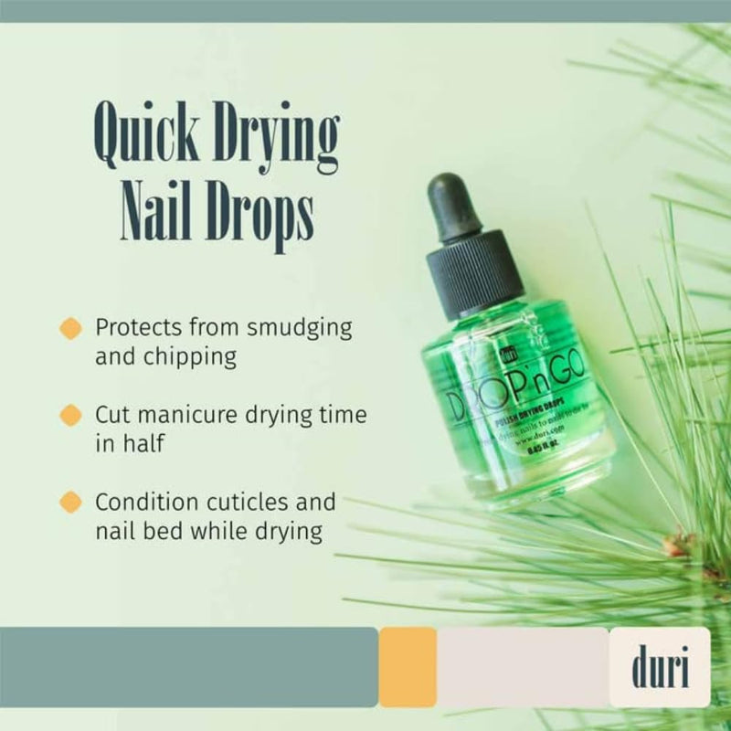 Duri - Drop'n Go Quick Dry Nail Drops 0.45 floz (2 Packs)