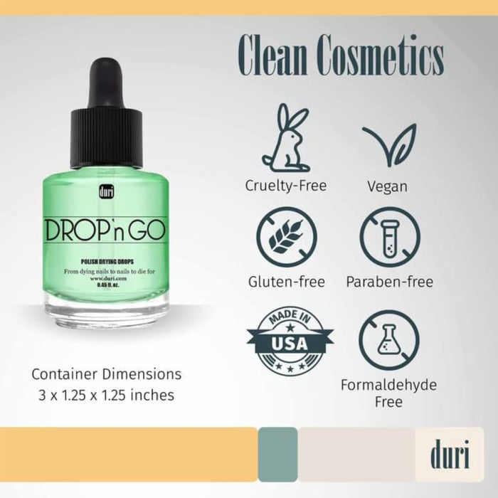 Duri - Drop'n Go Quick Dry Nail Drops (3 Pack)