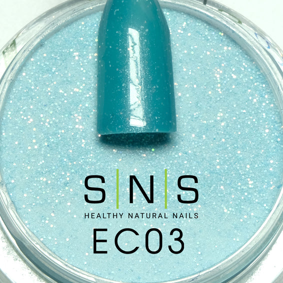 SNS Dip Powder - EC03 Hot Shot Blue 1oz