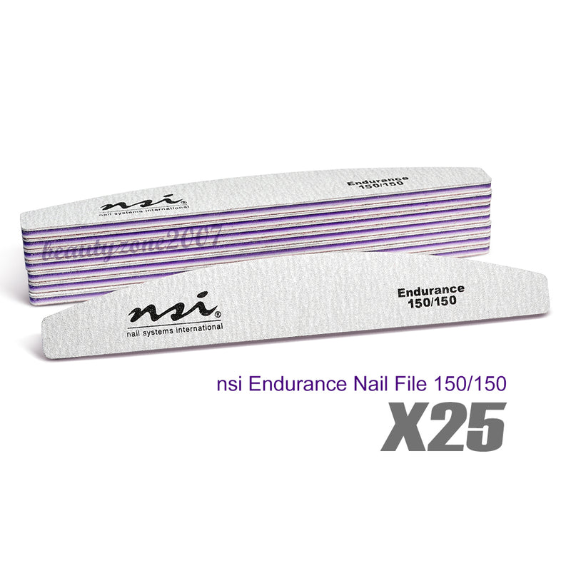 nsi - Endurance 150/150 Nail File (25 Pieces)