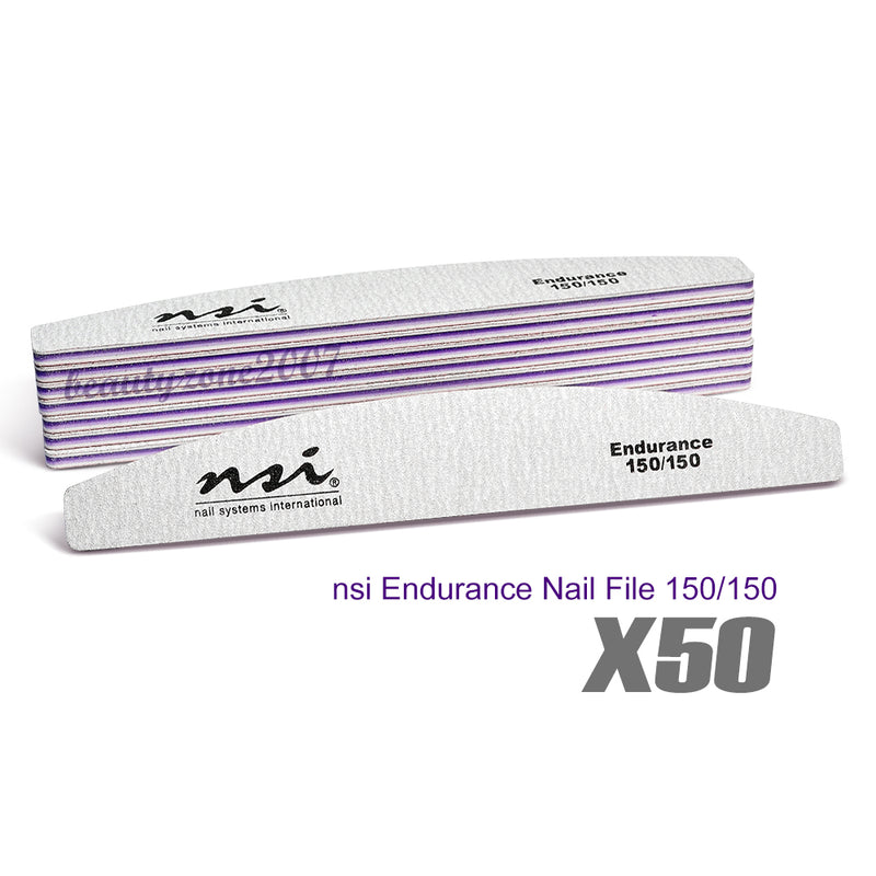 nsi - Endurance 150/150 Nail File (50 Pieces)