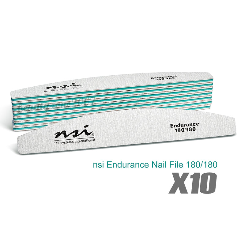 NSI Endurance Nail File 180/180 (10 Pcs)