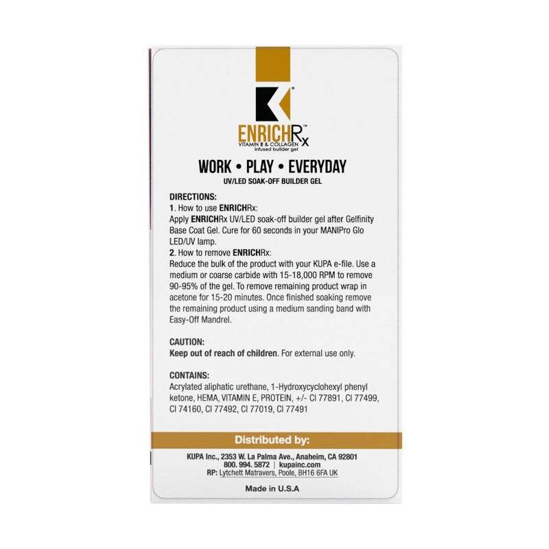 Kupa - EnrichRx Ultra Clear 0.57oz