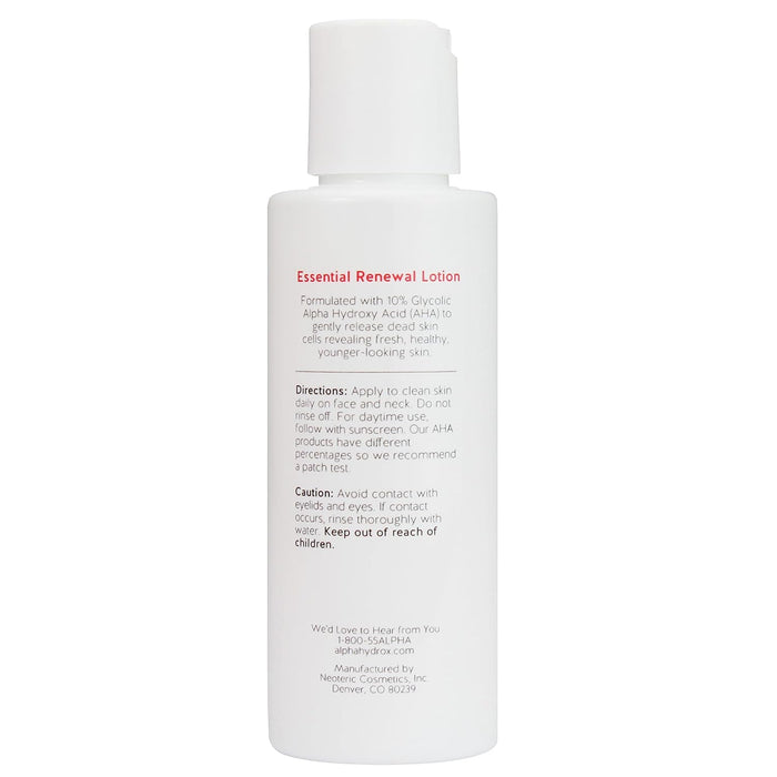 Alpha Skin Care Essential Renewal Lotion 4 fl. oz.