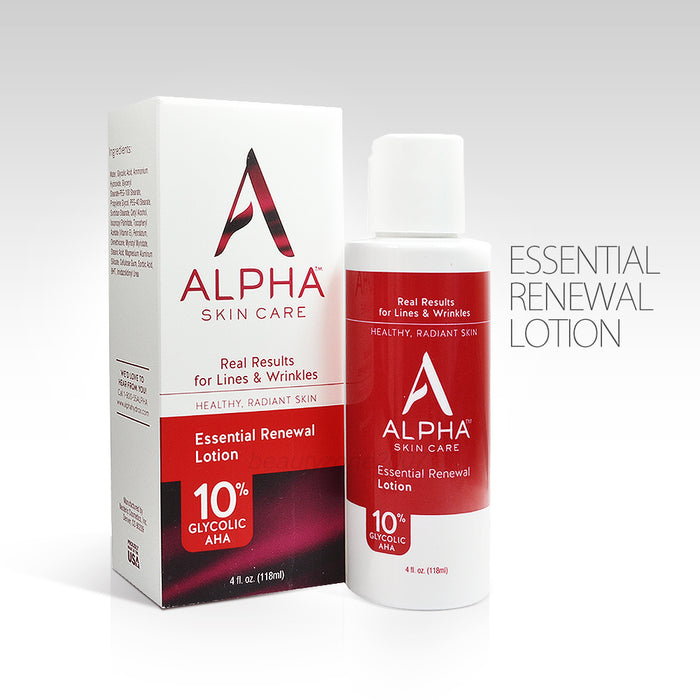 Alpha Skin Care Essential Renewal Lotion 4 fl. oz.