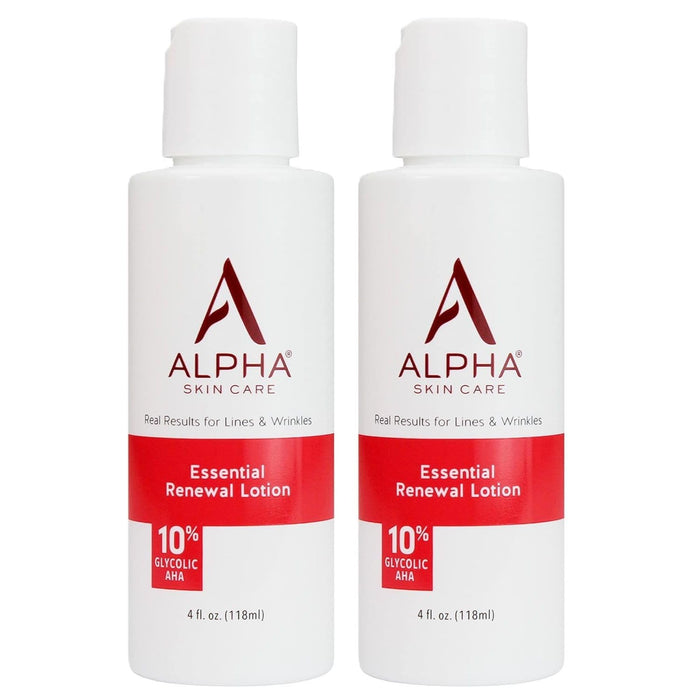 Alpha - Skin Care Essential Renewal Lotion 4 oz (2 pack)