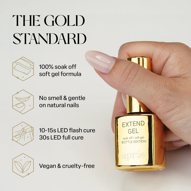Apres - Adhesivo para puntas de gel Extend 1 oz