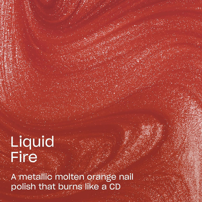 OPI Nail Lacquer - F020 Liquid Fire 0.5 oz