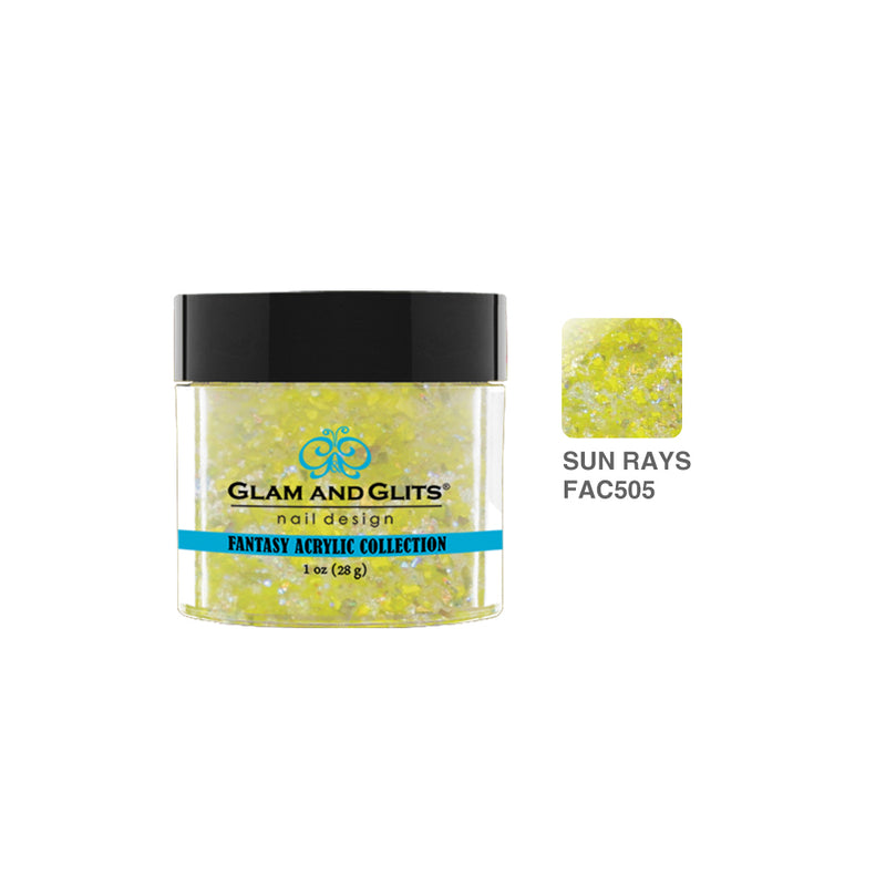 Glam & Glits - Polvo acrílico de color - 505 SUN RAYS 28 g