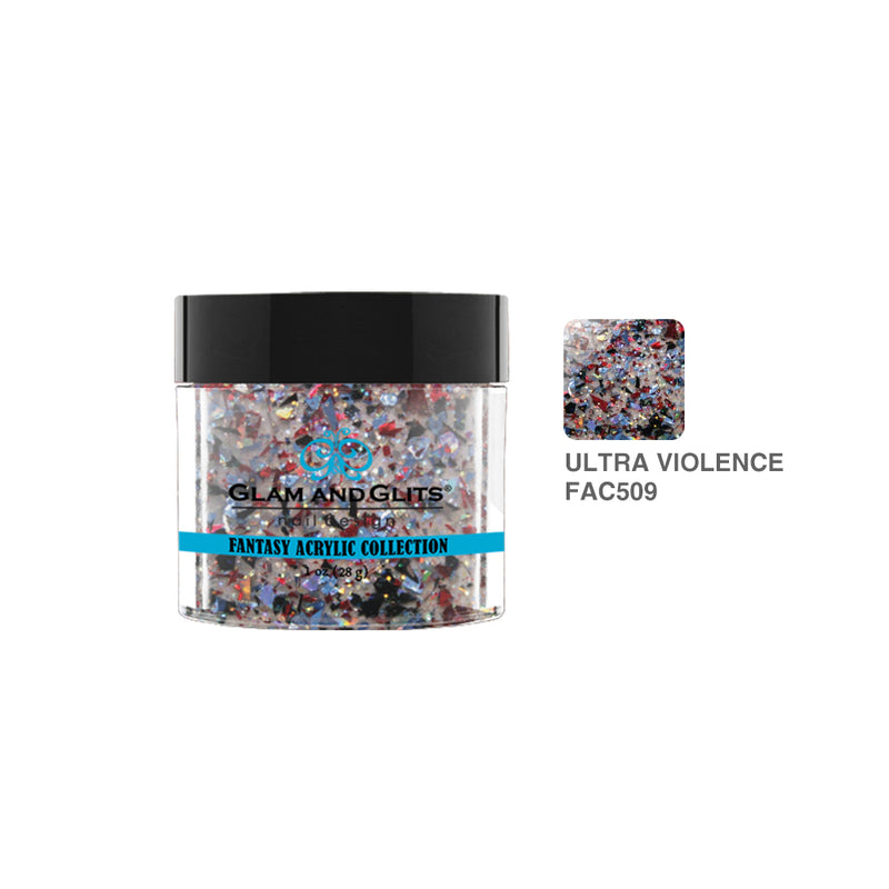 Glam & Glits - Fantasy Acrylic Powder - 509 ULTRA VIOLENCE 1 oz