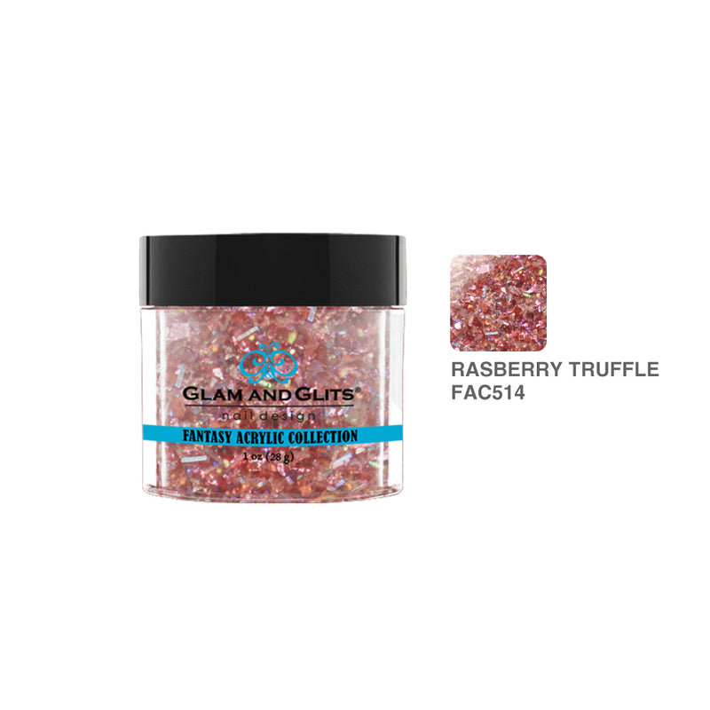Glam & Glits - Fantasy Acrylic Powder - 514 RASBERRY TRUFFLE 1 oz