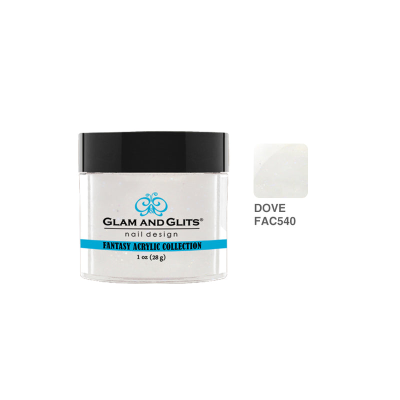 Glam & Glits - Fantasy Acrylic Powder - 540 DOVE 1 oz