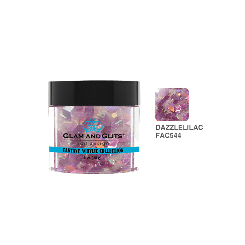 Glam & Glits - Polvo acrílico de fantasía - 544 Dazzleliac 28 g