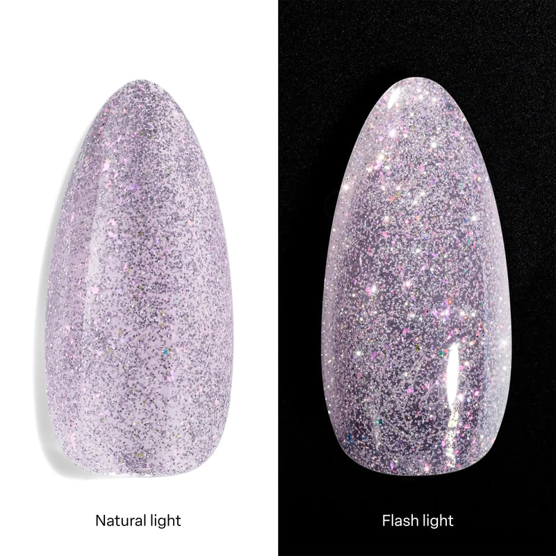 Apres - Flash Glitter Gel Couleur - Karma Is A… - FG06 0.5 fl oz