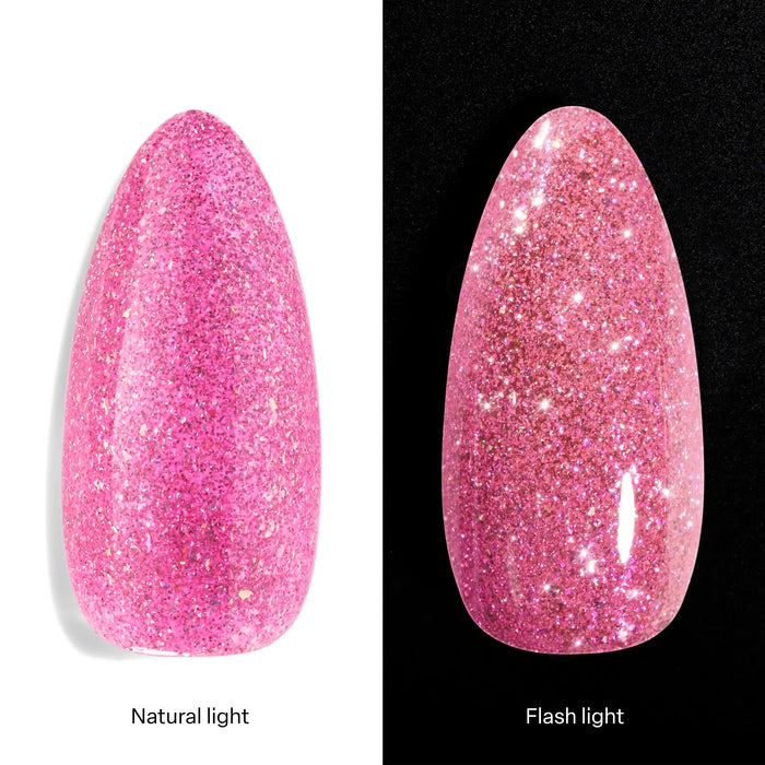 Apres - Flash Glitter Gel Couleur - Kama Or Karma - FG10