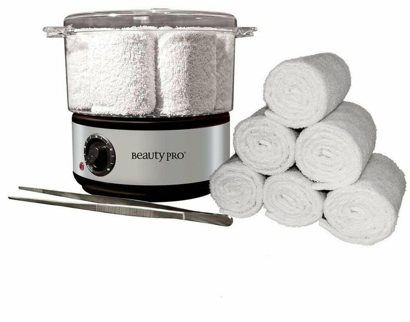 FantaSea - Vaporizador de toallas para spa con 6 toallas de rizo suaves FSC-873 (120 V)