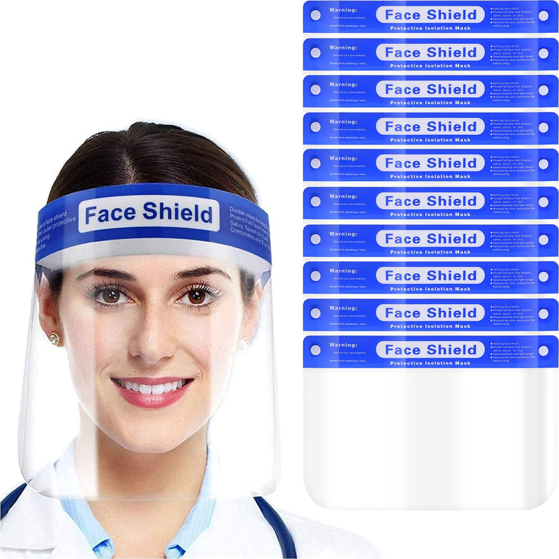 Full Face Safety Shield Cover - 18 Piece (Ship From USA)