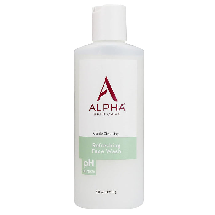 Alpha - Skin Care Refreshing Face Wash Gentle Soap-Free 6 Fl Oz