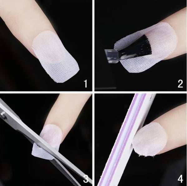 Soft Touch - Self Adhesive Nail Wrap - Fiberglass