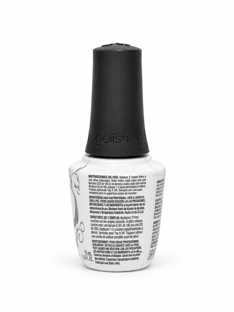 Gelish - Foundation Flex Rubber Base Gel - Clear 0.5 oz