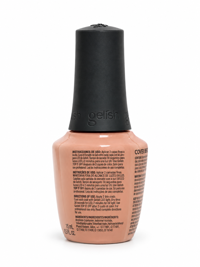Gelish - Foundation Flex Rubber Base Gel - Cover Beige 0.5 oz
