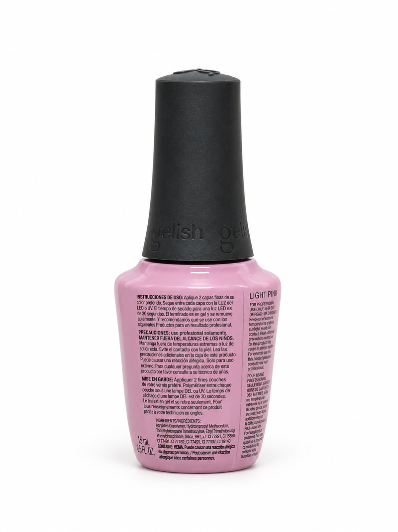 Gelish - Foundation Flex Rubber Base Gel - Light Pink 0.5 oz