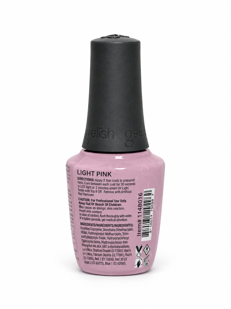 Gelish - Foundation Flex Rubber Base Gel - Light Pink 0.5 oz