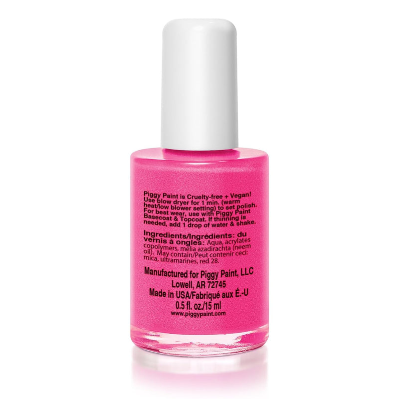 Piggy Paint 100% Non-toxic Girls Nail Polish - Forever Fancy - Pink