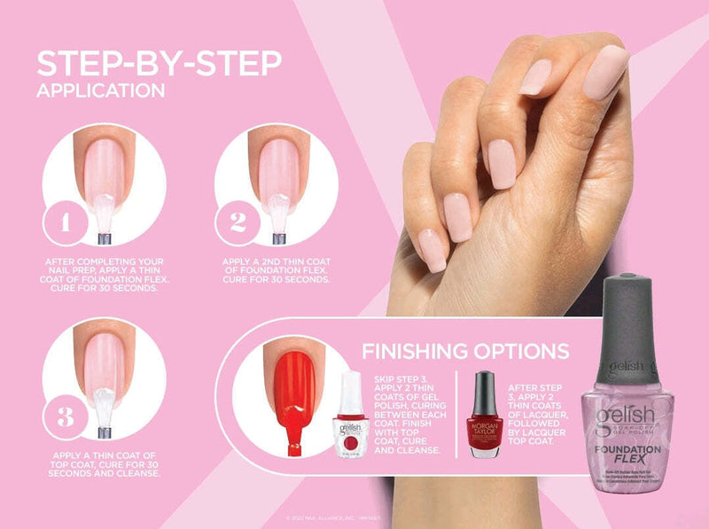Gelish - Brush On Foundation Flex - Clear
