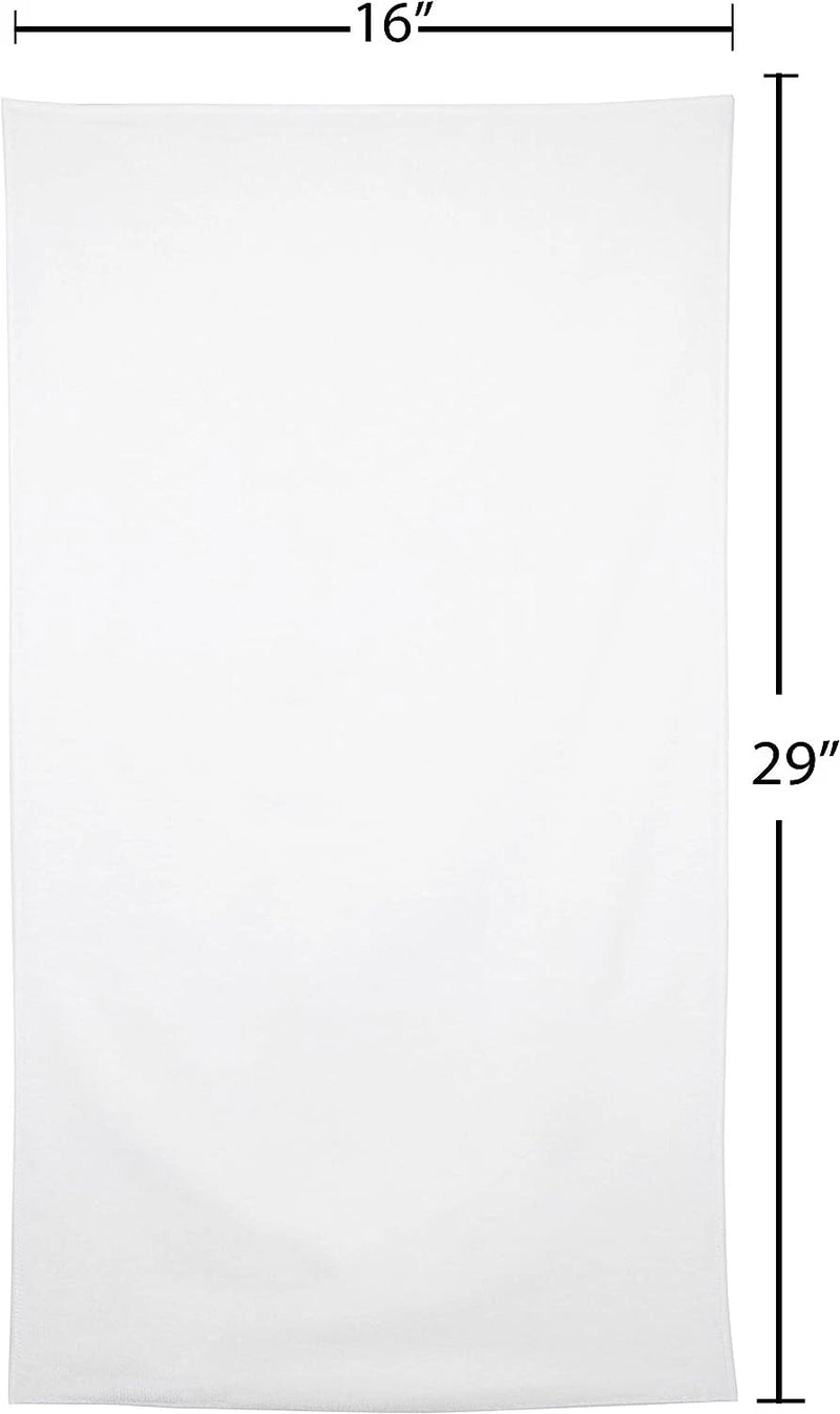 Toallas de microfibra para peluquería Fromm Softees, 40,6 x 73,7 cm (blancas), paquete de 10 unidades