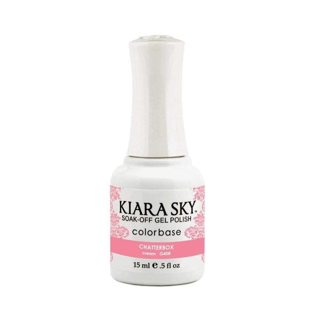 Kiara Sky - Gel Polish 0.5 fl oz - G408 Chatterbox