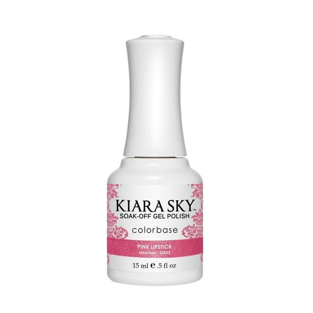 Kiara Sky - Esmalte de uñas en gel 0.5 fl oz - Labial rosa G422