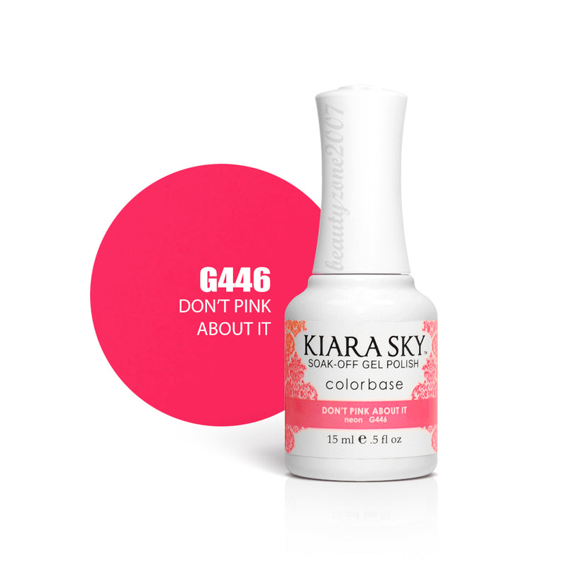 Kiara Sky - Esmalte en gel 0.5 fl oz - G446 No te preocupes por eso