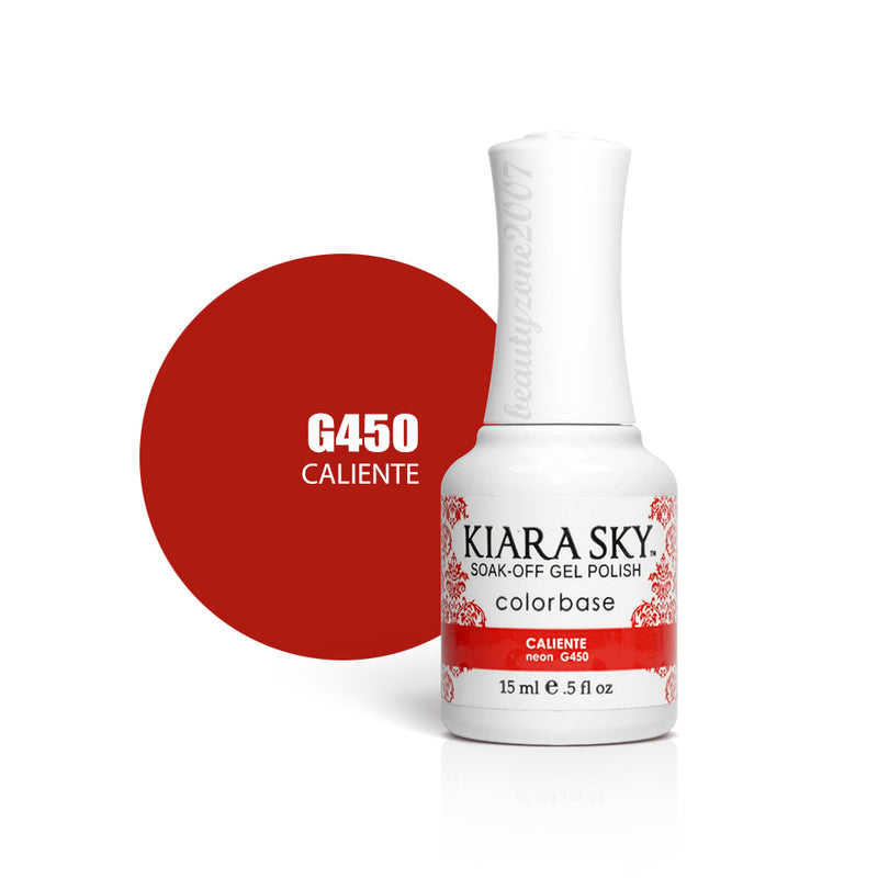 Kiara Sky - Gel Polish 0.5 fl oz - G450 Caliente
