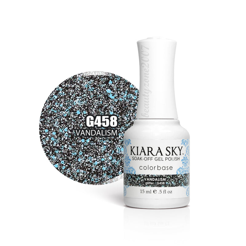 Kiara Sky - Gel Polish 0.5 fl oz - G458 Vandalism