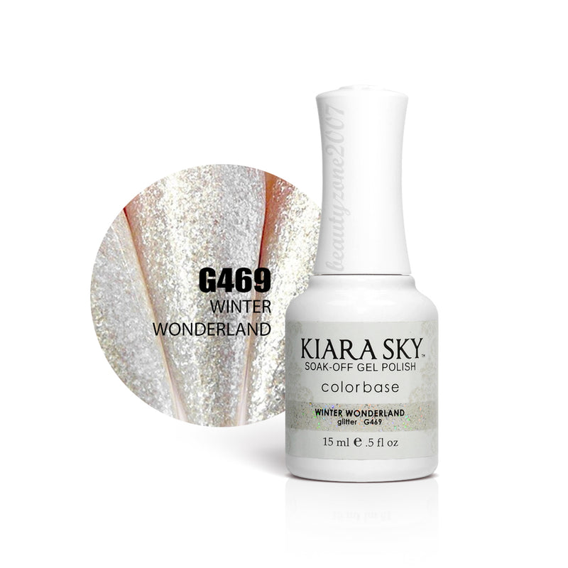 Kiara Sky - Gel Polish 0.5 fl oz - G469 Winter Wonderland