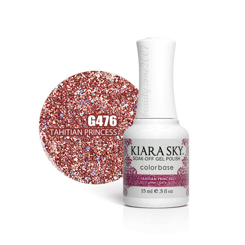 Kiara Sky - Gel Polish 0.5 fl oz - G476 Tahitian Princess