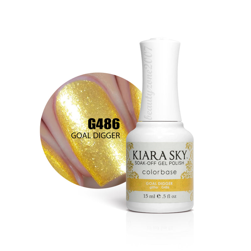 Kiara Sky - Gel Polish 0.5 fl oz - G486 Goal Digger