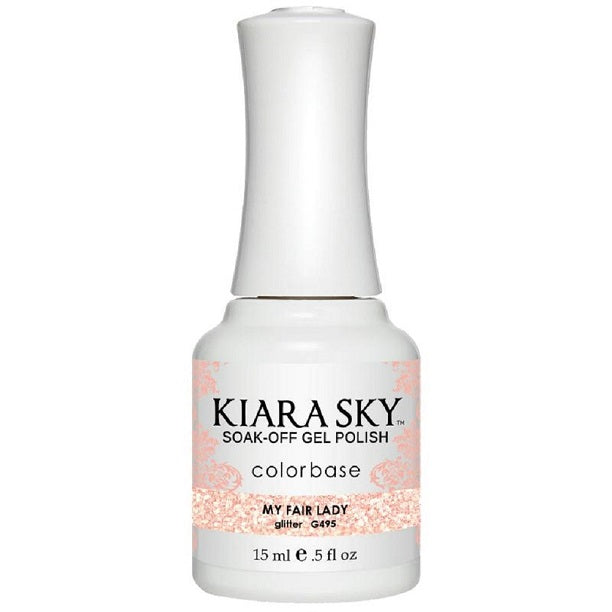 Kiara Sky - Gel Polish 0.5 fl oz - G495 My Fair Lady