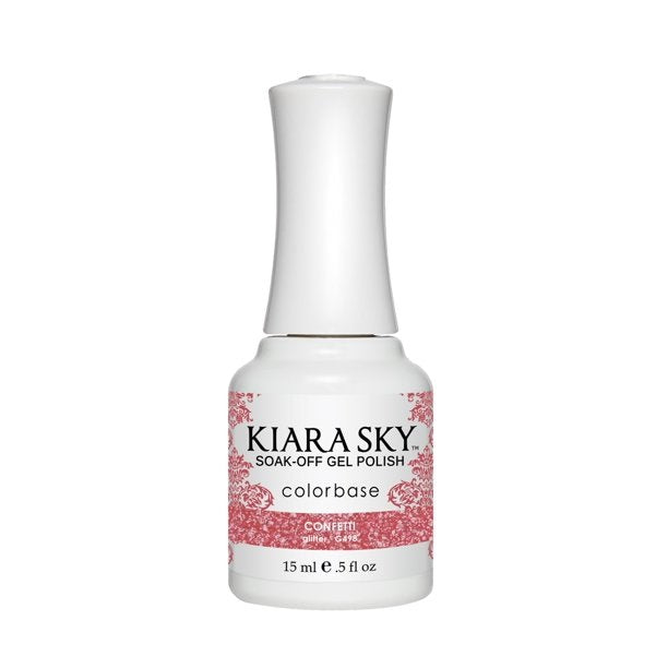 Kiara Sky - Gel Polish 0.5 fl oz - G498 Confetti