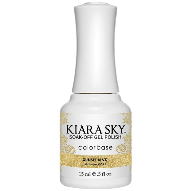 Kiara Sky - Gel Polish 0.5 fl oz - G521 Sunset BLVD